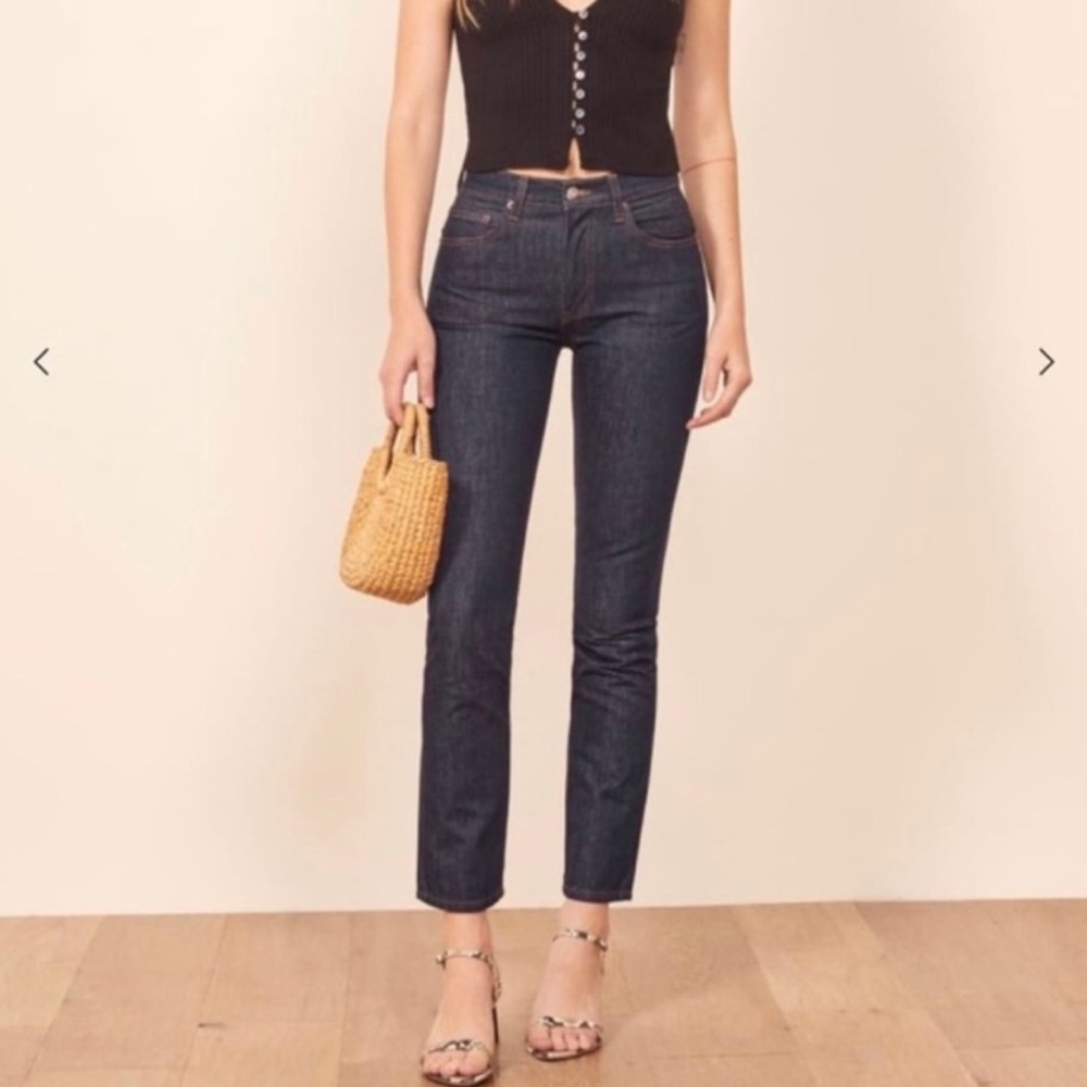 Reformation Jeans Julia High Cigarette